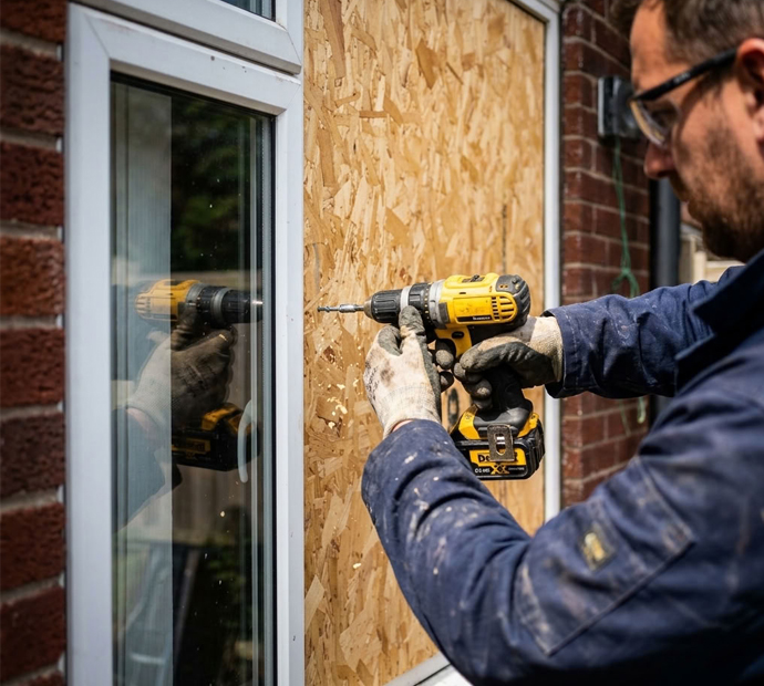 Boarding up engineer